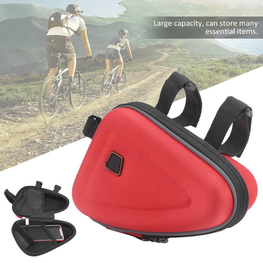 EVA Front Tube Bag Waterproof Triangular Mountain Bike Frame for Phone Wallet Keys Tool