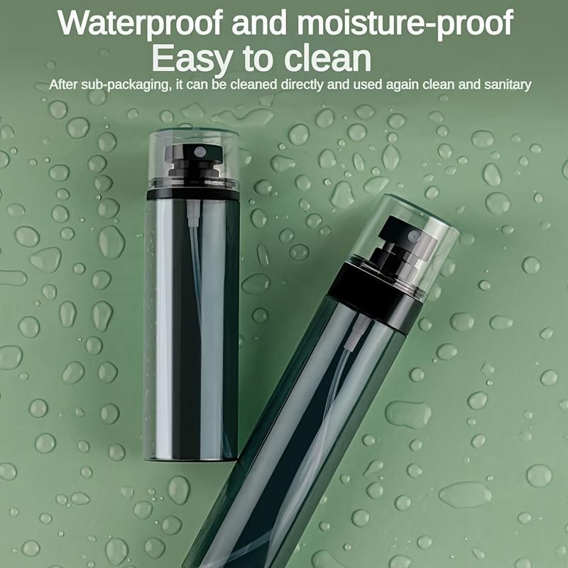 Refillable Fine Mist Spray Bottle for Hairstyling Cleaning Skincare Multipurpose Ultra Fine Mist Sprayer 30ml 60ml 80ml 100ml 120ml