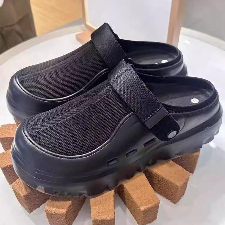 Fashion Comfortable Men Pool Sandals Summer Outdoor Beach Shoes Men Slip on Garden Clogs Casual Water Shower Slippers Unisex Zapatos