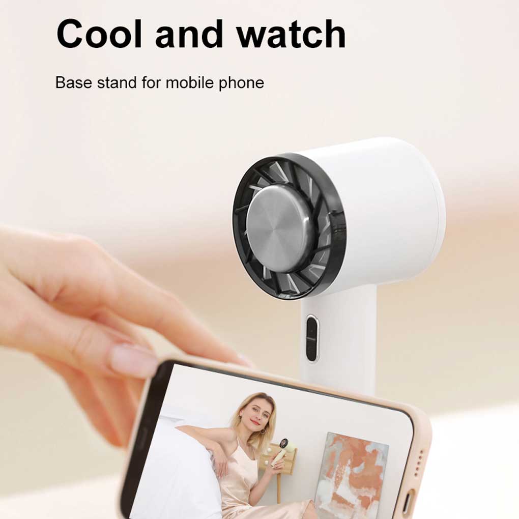Mini Cooling Fan Personal Rechargeable Adjustable Portable Household Handheld Plastic Multifunctional Walking Neck Air Cooler
