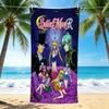 1Pc Sailor Moon R Movie Beach Towel Quick Dry Multiuse For Beach Pool Gym Yoga Home Travel Christmas Halloween Xmas Gift L1431