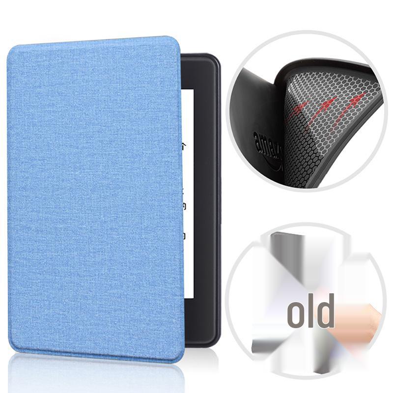 Husă Soft Shell cu Textură de Material în 12 Culori pentru Kindle Paperwhite 543 Youth (2024)