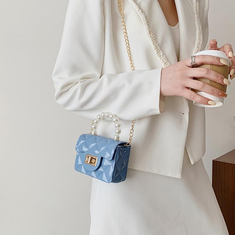 Cross-Border Super  Jelly Portable Mini Children'S Cute Small Shoulder Bag