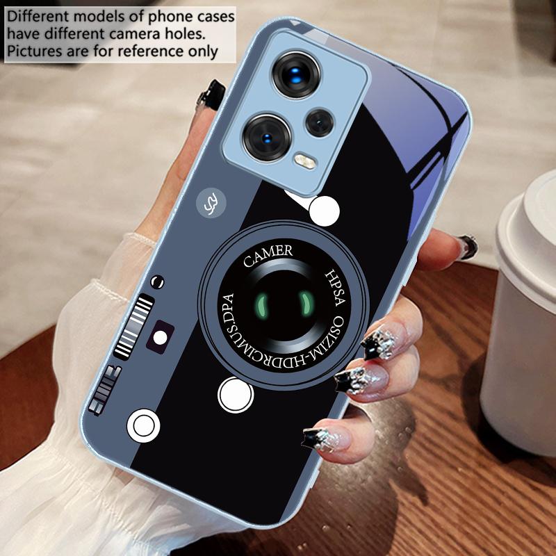 Tmavě zelený vzor fotoaparátu Pro Xiaomi Poco M4 X7 F7 Ultra x7pro F7 F6 X6 Pro F5 F4 X5 X3 F3 X2 F4 GT Tvrzené pouzdro na telefon