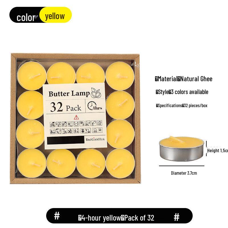 LIEI Natural Smokeless Tea Warmer Candle