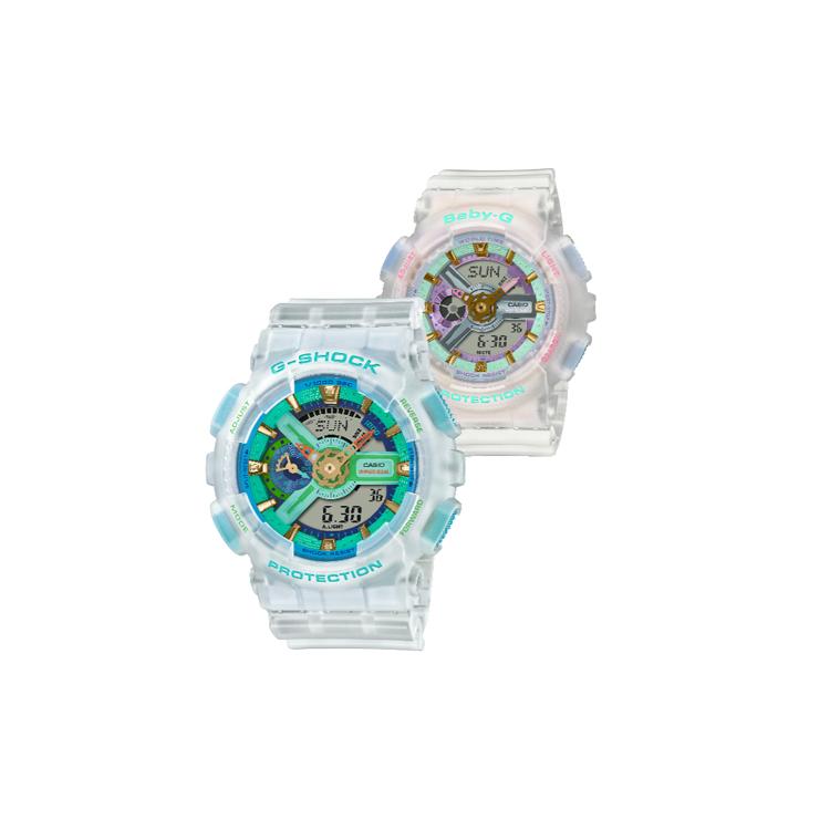 CASIO Unisex Pair Table Series Watch SLV-21A-7AB