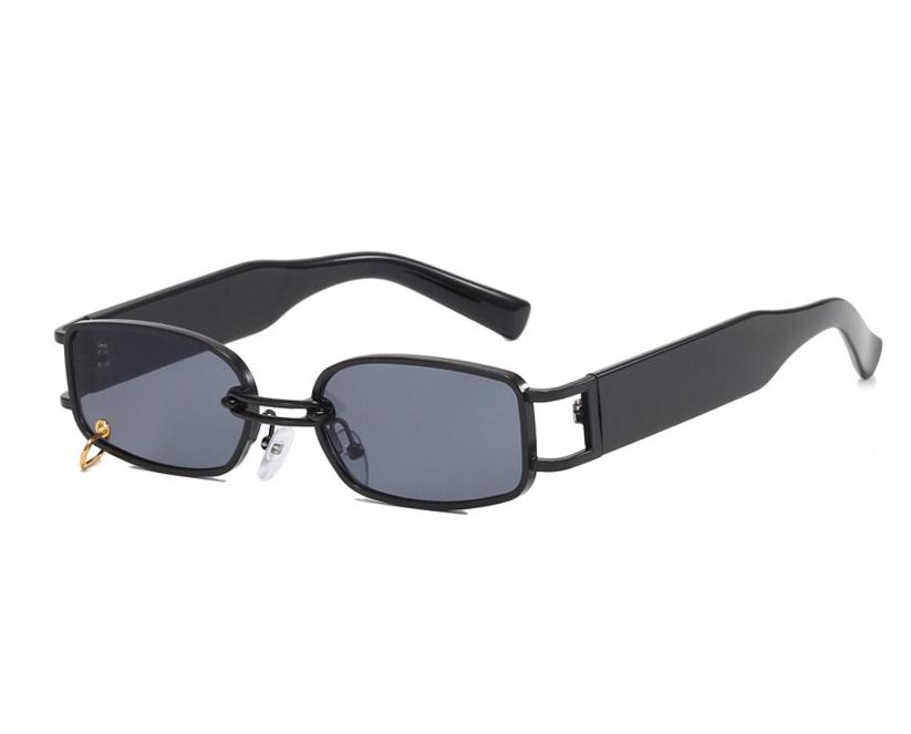 Rectangle Shape Sunglasses Woman Korean New Stylish Cool Men'S Sun Glasses  Uv Protection Female Sun Glass