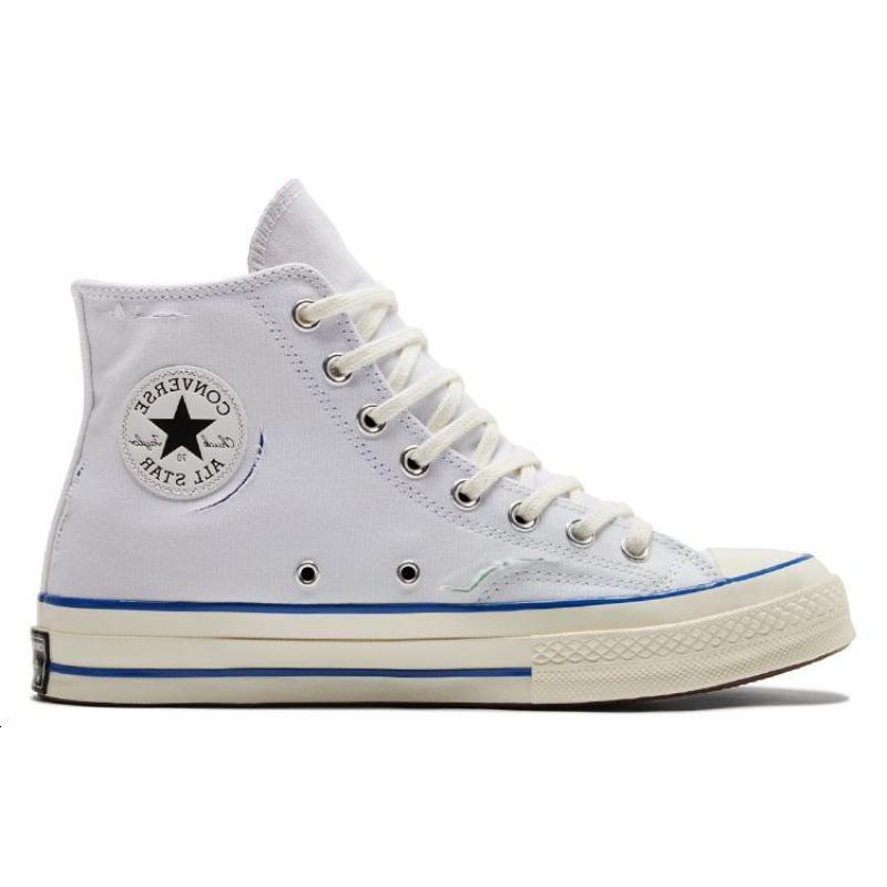 Converse 1970s Chuck Taylor All Star Chuck 70 tearable upper high-top canvas shoes unisex purple white blue