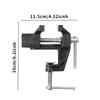 Mini Table Vise, Small Table Clamp, Portable Micro Table Clamp, for DIY Jewelry Watch Repair Nuclear Carving Clamp Hobby Craft