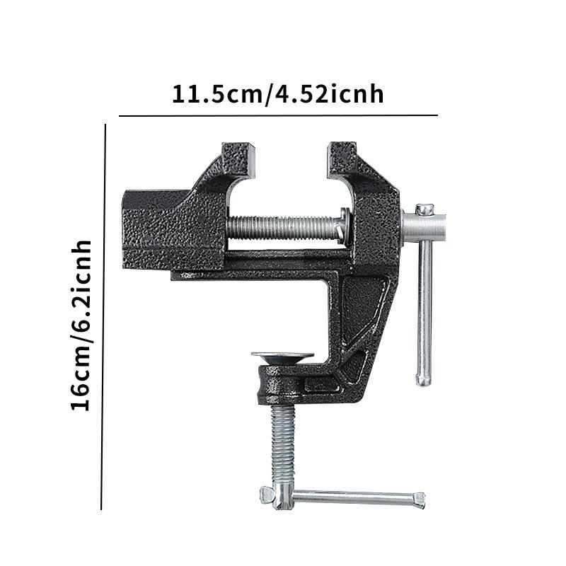 Mini Table Vise, Small Table Clamp, Portable Micro Table Clamp, for DIY Jewelry Watch Repair Nuclear Carving Clamp Hobby Craft