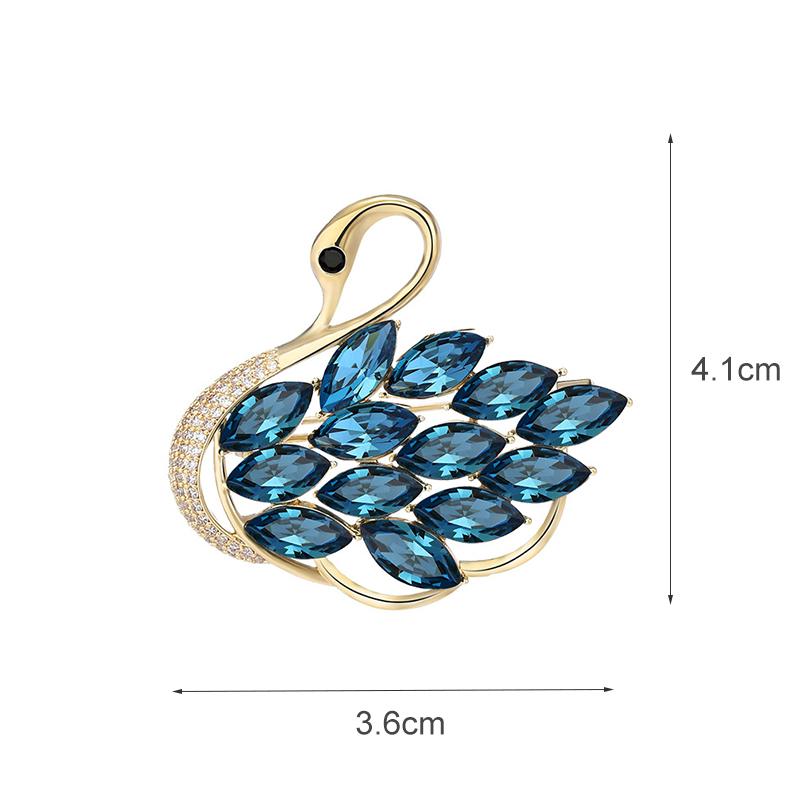 

Броши для пожилых людей, брошь в виде цветка, листа, булавки для женщин, костюм, подвеска, модные броши, ювелирные изделия синий