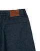 Sinkia Indigo Denim Trousers With Seam Line Tuck Detail