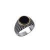 Men's Many Gemstone Style Styles 316LStainless Steel Onyx Party Rings Classic Fashion Trend Jewelry,High Quality Product