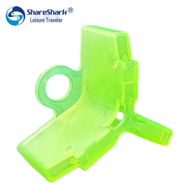 Three-Hook Treble Fishhook White Protective Cover Sheath