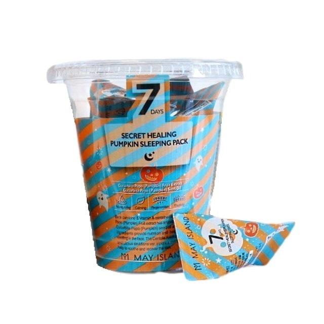 

Mayisland 7 Days Secret Healing Тыквенная ночная маска (5 г * 12 шт.)