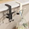 Practical Mantles Organizers Hook For Holiday Decors Tool Release Installation Fit 0.5 8.5 Inch Thick Front 20lb Capacity