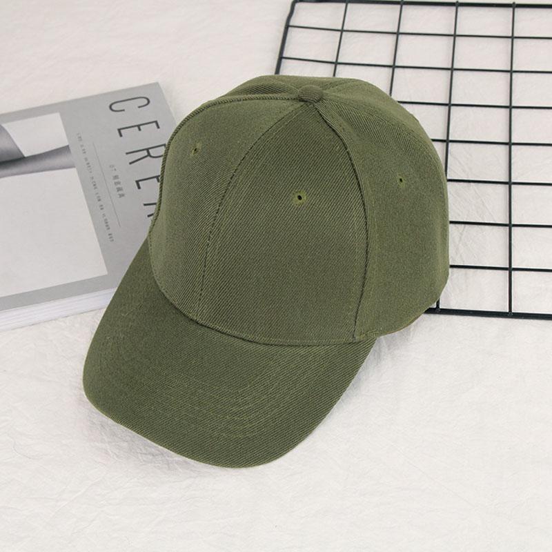 Casual Baseball Cap For Women Men Fashion Retro Solid Color Outdoor Sports Hat