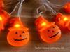 Halloween LED String Lights - Pumpkin, Spider, Ghost, Horror Decor, Marigold Colored Small Lights