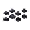Universal Blue/Black Water Temperature Temp 26mm-40mm Sensor Gauge Joint Pipe Radiator Hose Adapter with 2 Clamps