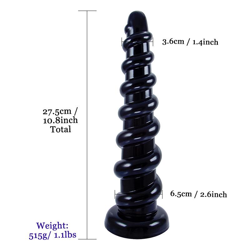 Spiral Anal Plugs Anal Expansion 3.6-6.5cm Rear Anal Stick Open Anal Daisy Massage Anal Strip Anal Whip