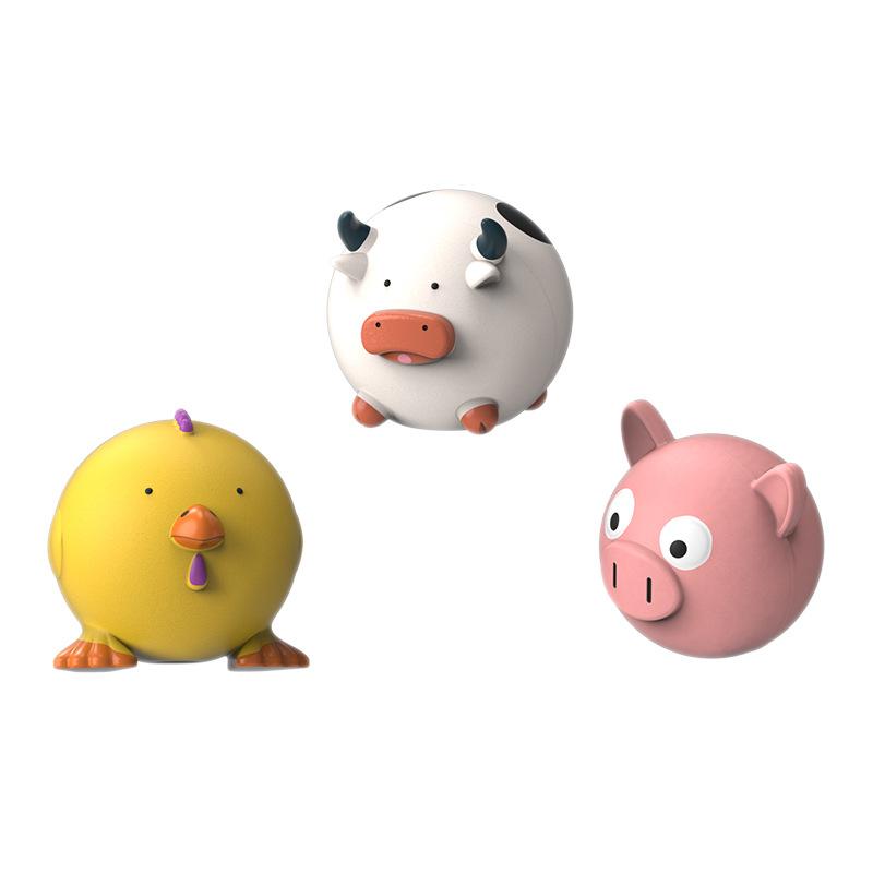 Pet Sound Toys Cute Cartoon Animal Modeling Latex Pet Supplies Dog Toys Pet Supplies