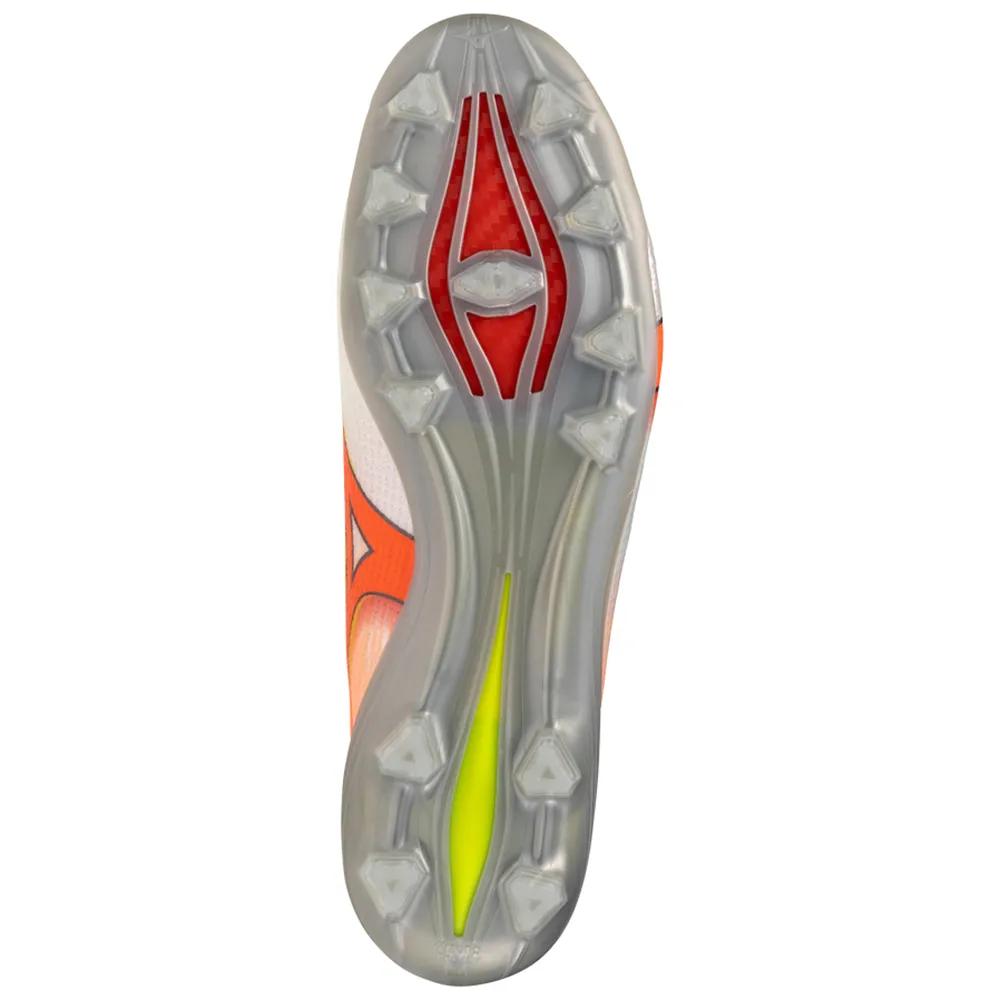 Mizuno Alpha III Elite AG soccer shoes White/Orange