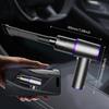 Upgrades 2 in 1 Blower And Vacuum Cleaner with 75000RPM Motor 12000PA Suction HEPA Filter System LED Light for Car Home