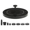 Solar Fountain with 8 Nozzles Floating Solar Fountain Floating Water Fountain Pump for Bird Bath