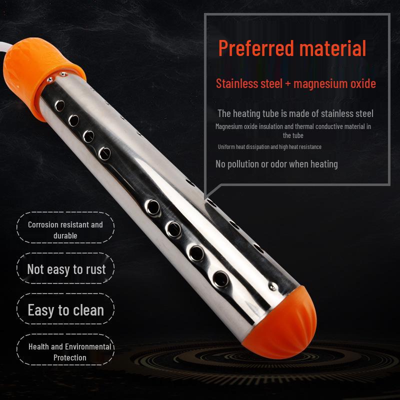 Quick and Safe Electric Heating Rod with Auto Power Off for Dormitory or Home Use