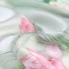 53CM Square Pure Silk Square Scarf 100% Mulberry Silk Decorative Flower Hairband Necktie Small Neckerchief for Women