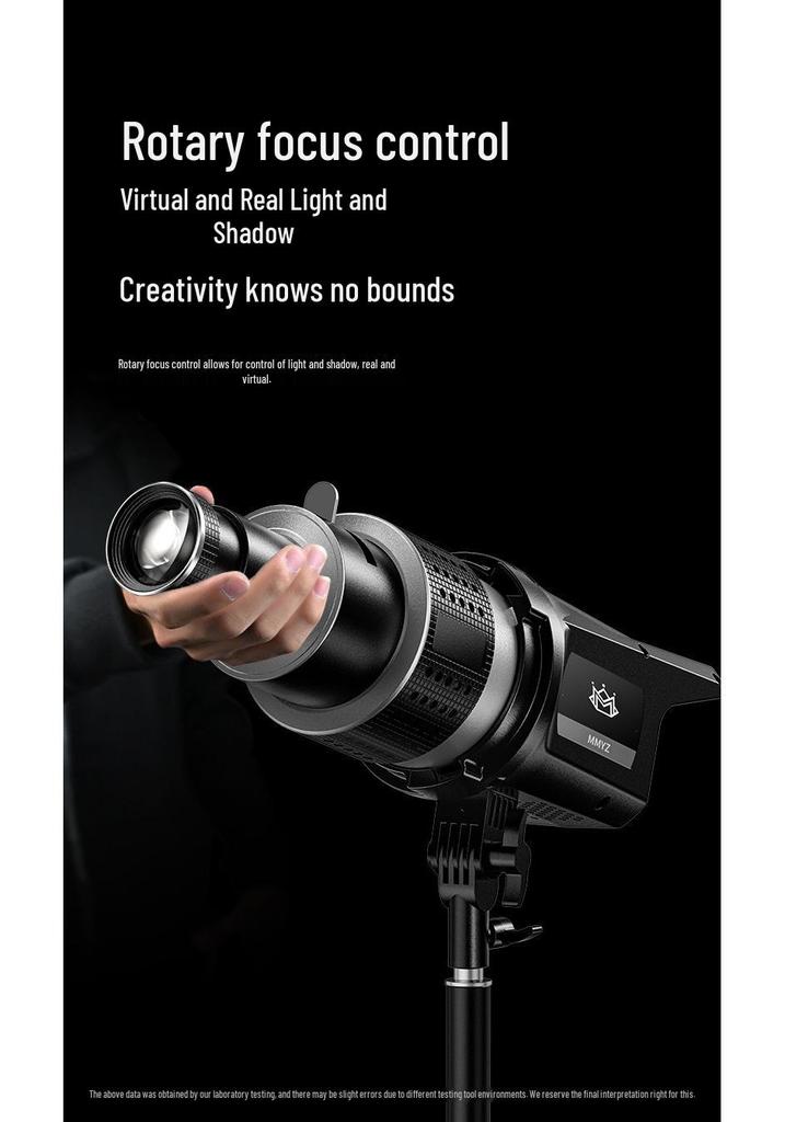 Optical Focusing Snoot for Bowens Mount LED: Compatible with Godox, Jinbei, Aputure