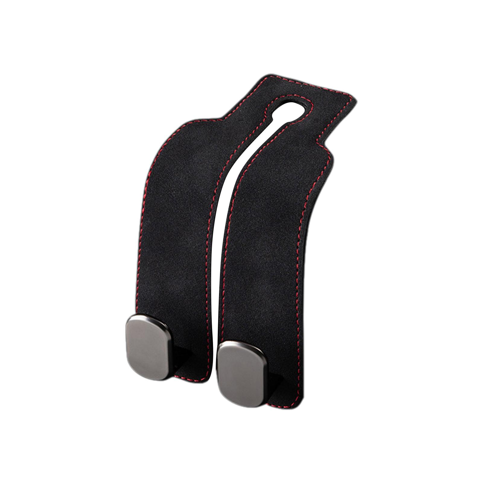 

Автомобильные аксессуары Крючок для подголовника и атмосферный внешний вид с гладким металлическим крючком Не коричневеет чёрный