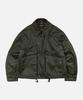 FRIZMWORKS Waxed Cotton Heritage Hunting Jacket _ Olive Brown