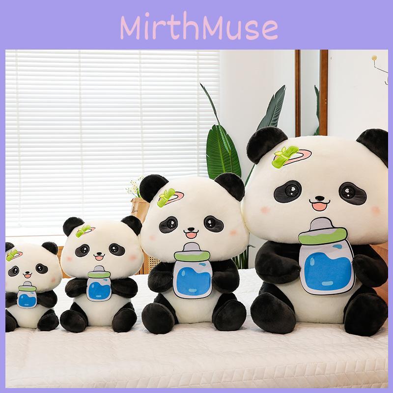 Bottle Panda Baby Plush Toy Cartoon Stuffed Animal Doll Decoration Kids Gifts