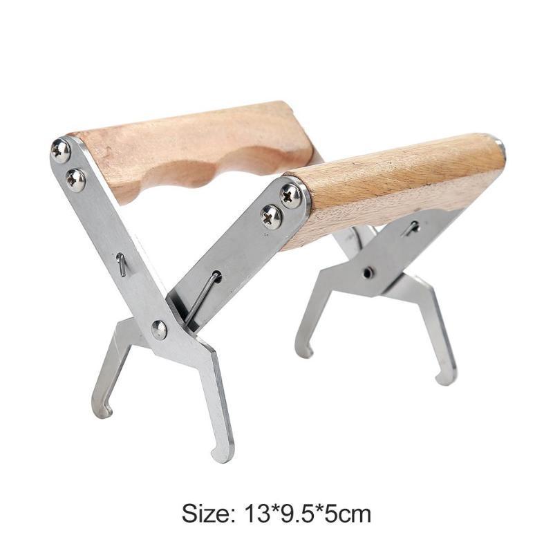 Beehive Frame Clamp with Wooden Handle - Beekeeping Tool