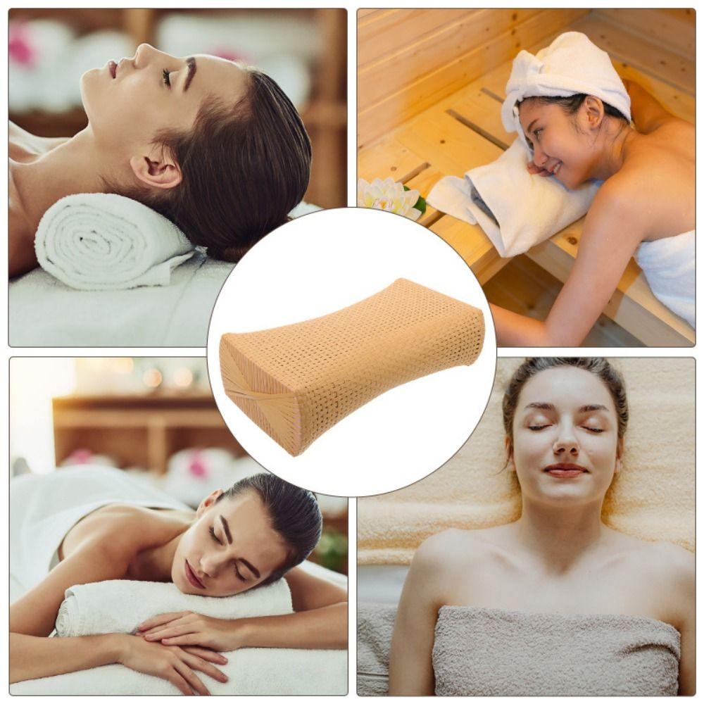 Moisture-proof Imitation Rattan Pillow Waterproof Sweat Steaming Pillow Summer