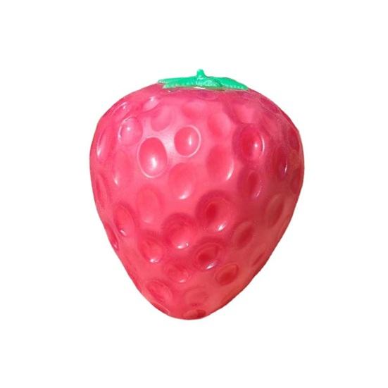 Color Changing Strawberry Squeeze Toy Simulated Fruit Bunny Duck Love Heart Stress Ball