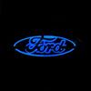 14.5*5.6cm Car LED Light Emblem for Mustang Fusion Transit Focus Mk3 Mondeo Fiesta Mk6 Ranger Kuga Explorer Modification
