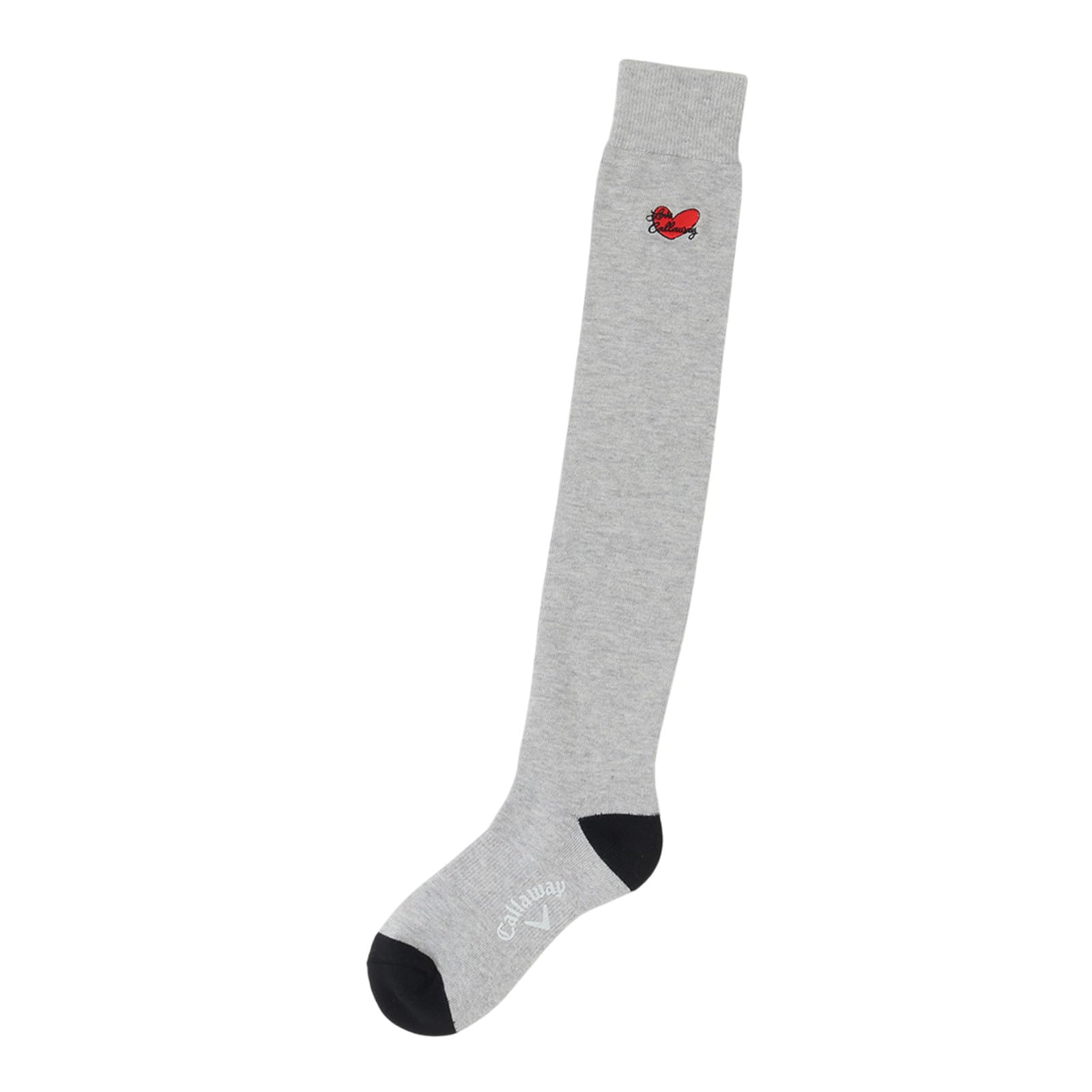 

Callaway Антибактериальные и дезодорирующие носки Гольф носки C25193211 FR Женские Гольфы до колена [Серия LOVE] / / 1020_Серый