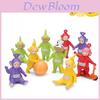 Roztomilá PVC dětská figurka hračka dárek Teletubbies příslušenství k pouzdru na telefon 5-9cm/1.96-3.54in)