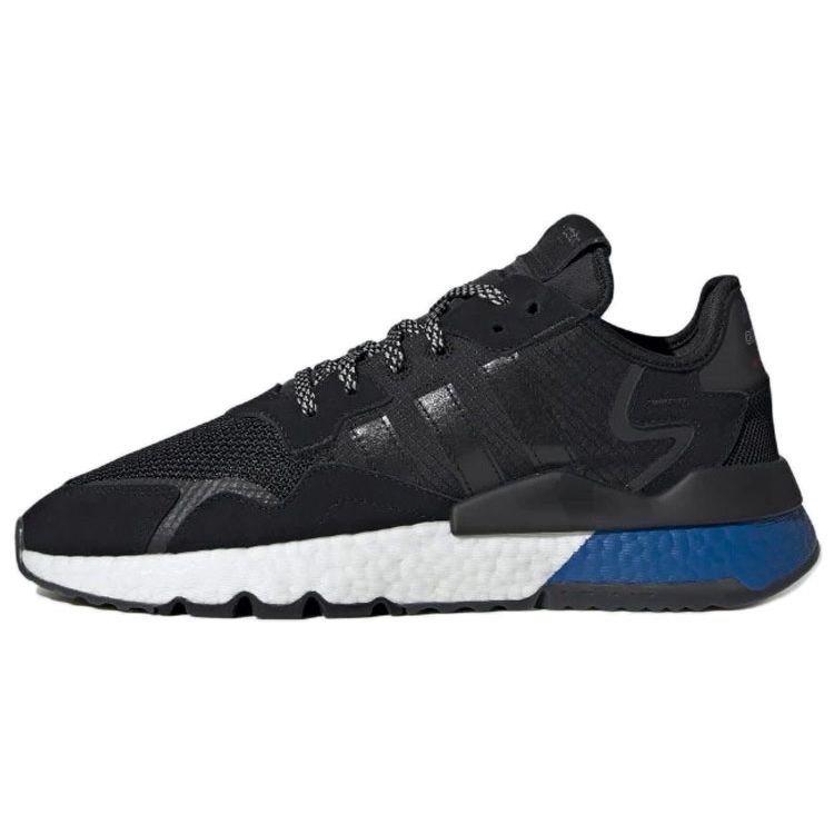 

Кроссовки унисекс adidas Nite Jogger Lush Blue Boost Black Core-Black FW5331