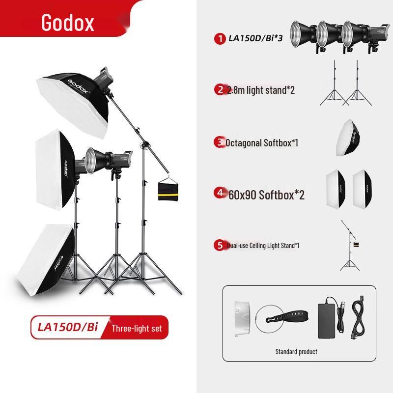 Godox LA150D LED Video Light Kit