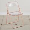 Transparent Folding Dining & Leisure Chair