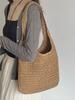 2026 Summer Vacation Style Straw Woven Shoulder Tote – Large Capacity, Casual & Stylish for Women