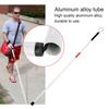 Folding Foldable Reflective Cane Crutch Portable Anti Shock Guide Walking Stick for The Blind