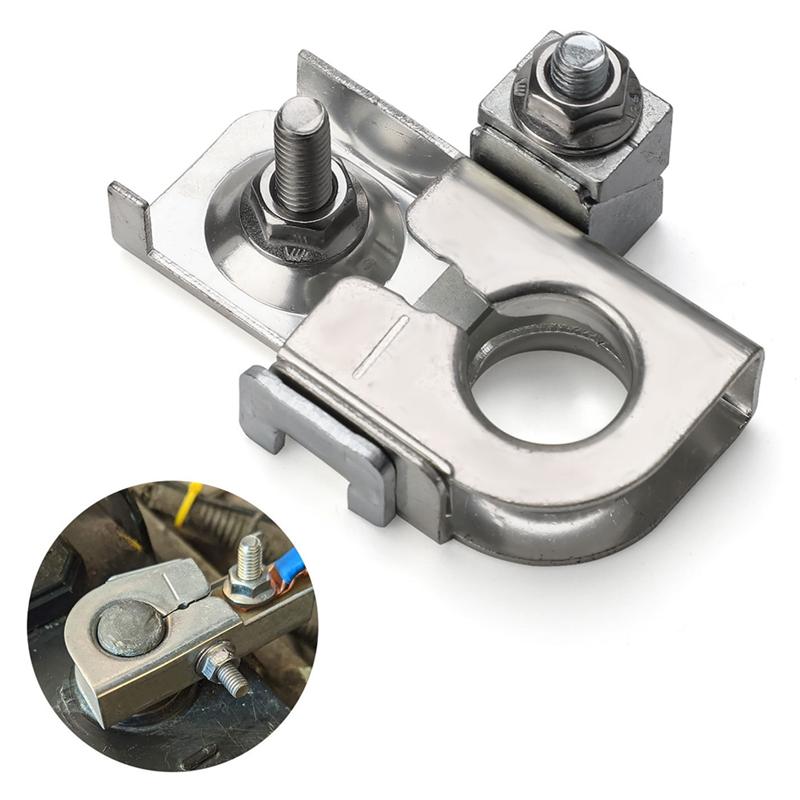Battery Terminal Clamp Positive And Negative For Ford F150 Edge Explorer Fusion Taurus BT4Z-14450-AA BT4Z-14450-BA