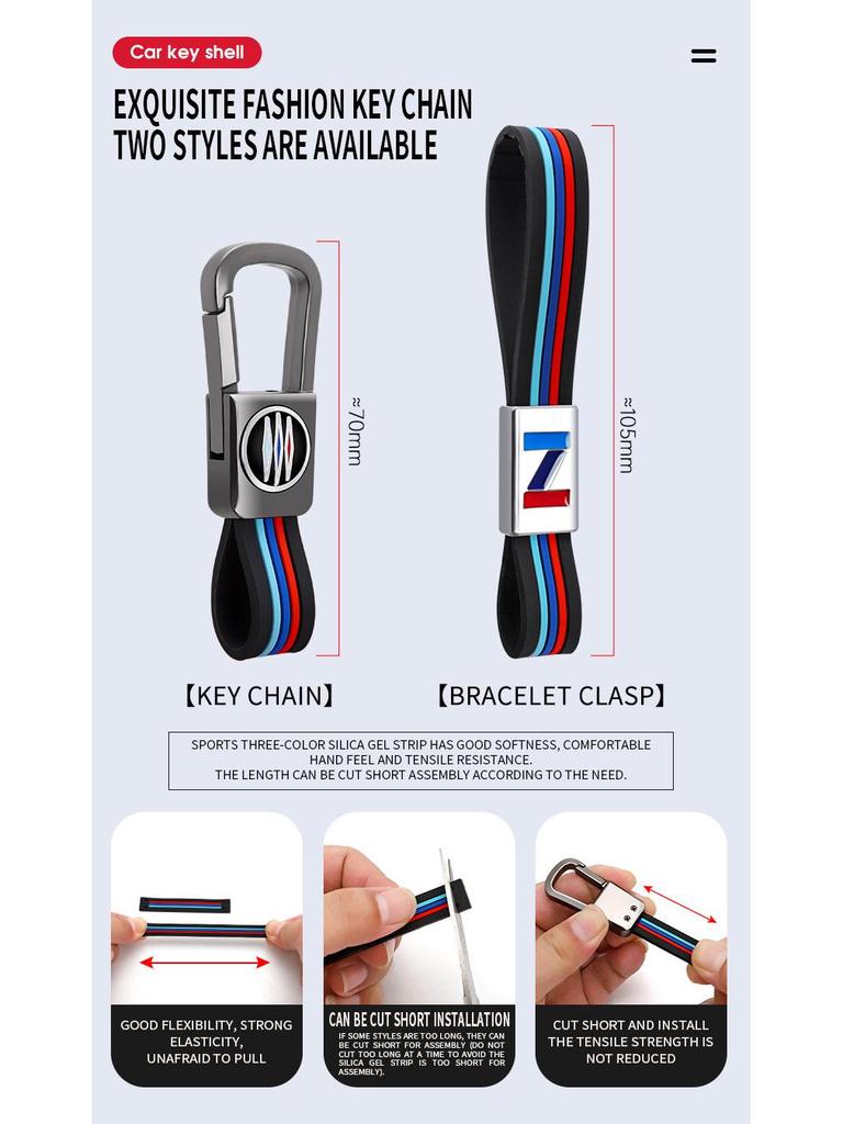 Key Case for 2021 Ideal Model: Full Coverage, Simple Design for Men & Women