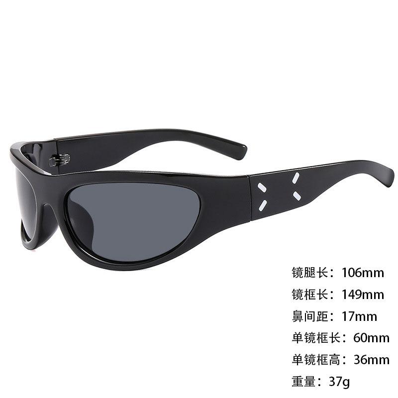 headband sunglasses hairpin glasses windproof street shooting cool men and women hot girls sunglasses sunscreen uv400