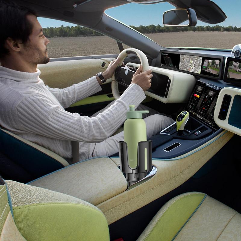 Cup Holder For Car Car Cup Holder Expander Adapter With Adjustable Base Multifunctional Adjustable Expandable Insert Extender