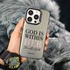 European American Style Good Luck iPhone 17 ProMax Case - Energetic Cross-Border Design for iPhone 14, 15, 16.